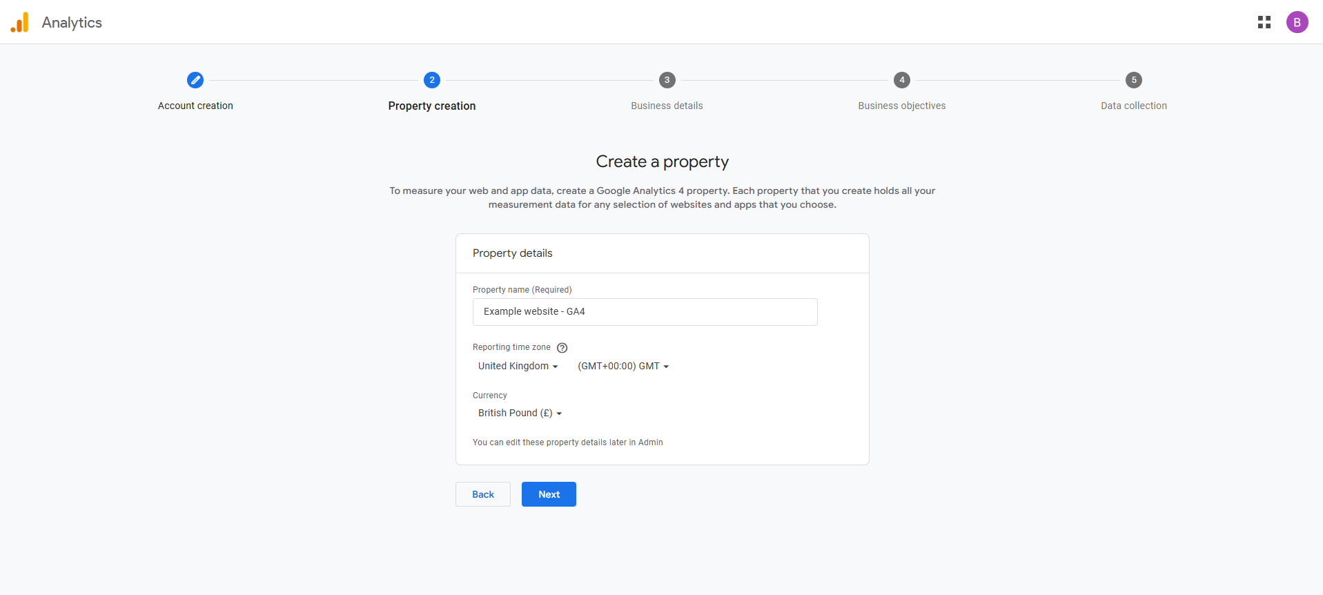 Google Analytics Step 3