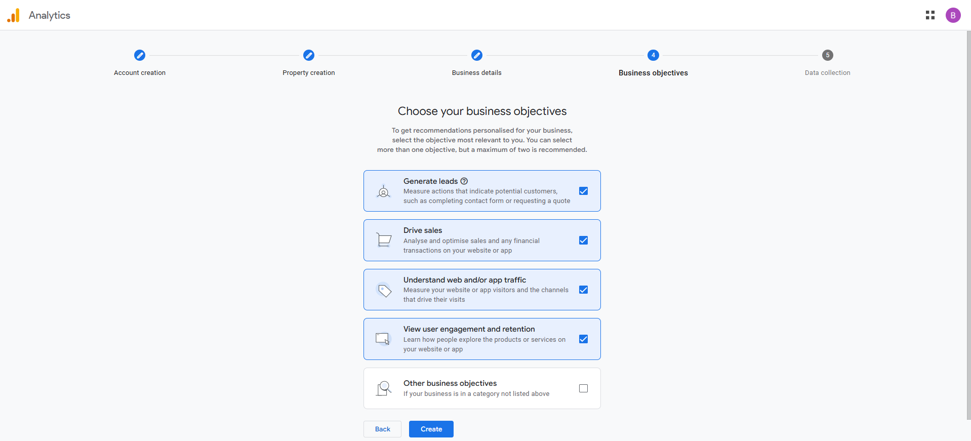 Google Analytics Step 5