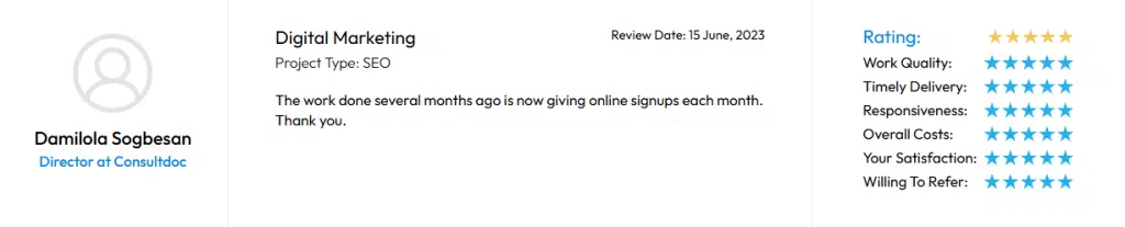 Consultdoc Review